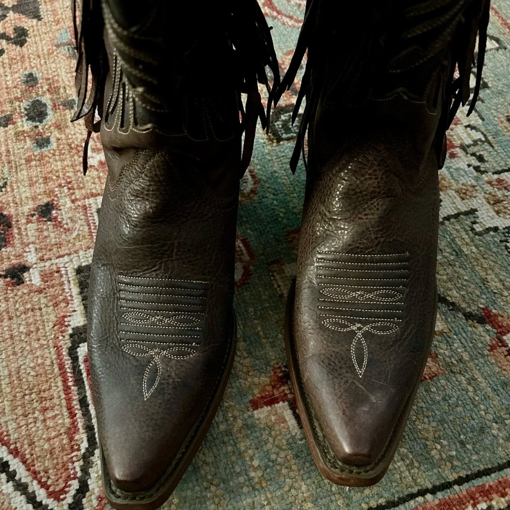 EUC Corral Leather Cowboy Boots Sz 10M - Picture 6 of 10
